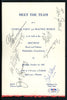 1967-68 Philadelphia 76ers Team Signed Invitation Wilt Chamberlain PSA DNA COA