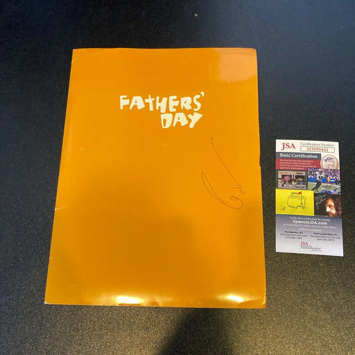 Robin Williams Signed Father's Day Movie Folder With Photos JSA COA