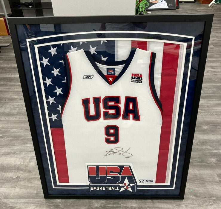 Lebron James Signed Authentic 2004 Team USA Olympics Jersey Upper Deck UDA COA