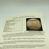 1989 Oakland A's World Series Champs Team Signed W.S. Baseball JSA COA