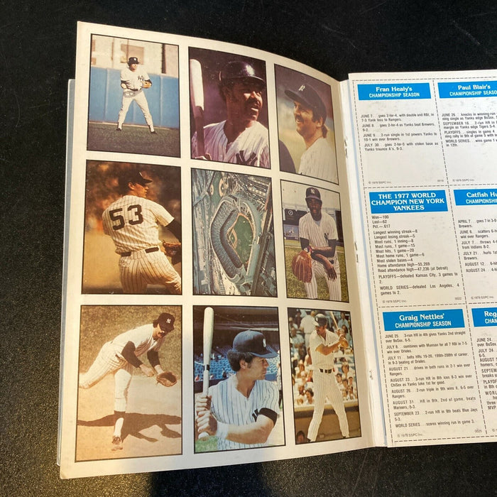 1978 New York Yankees World Series Champs Team Signed Yearbook