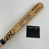 Duke Snider Signed Inscribed STAT Baseball Bat Reggie Jackson COA