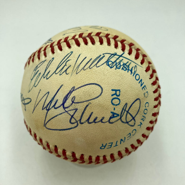 500 Home Run Club Signed Baseball Mickey Mantle Ted Williams 12 Sigs JSA