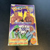 Ric Flair Signed Wrestlemania WWF Wrestling Hulk Hogan VHS Movie JSA COA