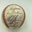 1999 New York Yankees World Series Champs Team Signed Baseball Derek Jeter JSA