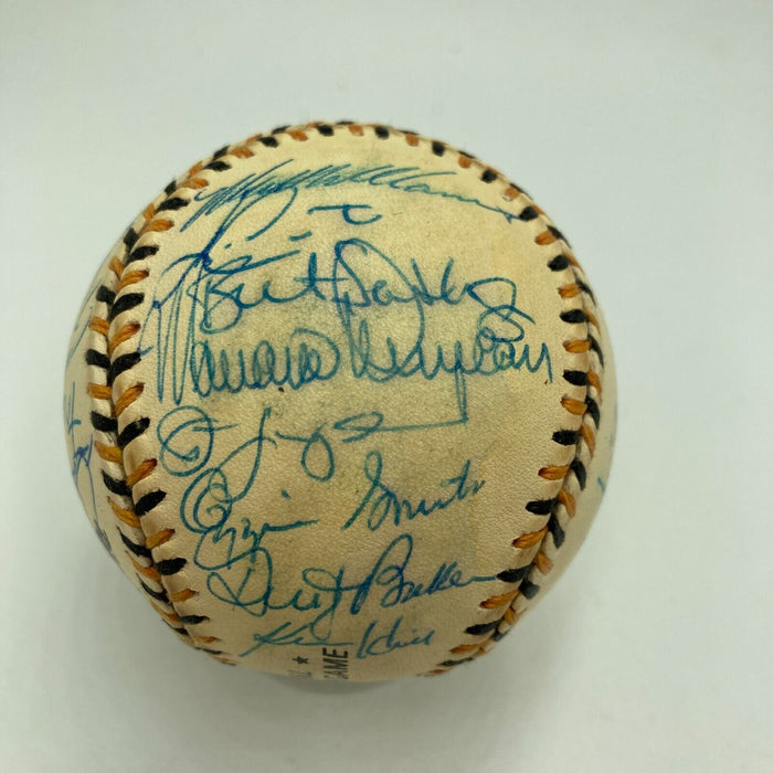 1994 All Star Game National League Team Signed Baseball Barry Bonds PSA DNA COA