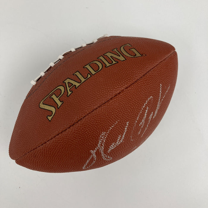 Walter Payton #34 Signed Spalding Football JSA COA
