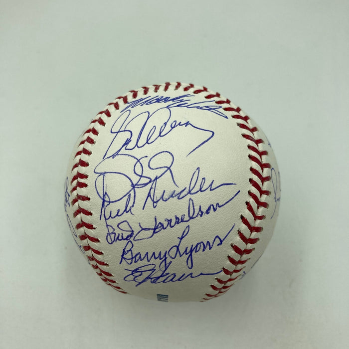 1986 New York Mets World Series Champs Team Signed MLB Baseball JSA COA