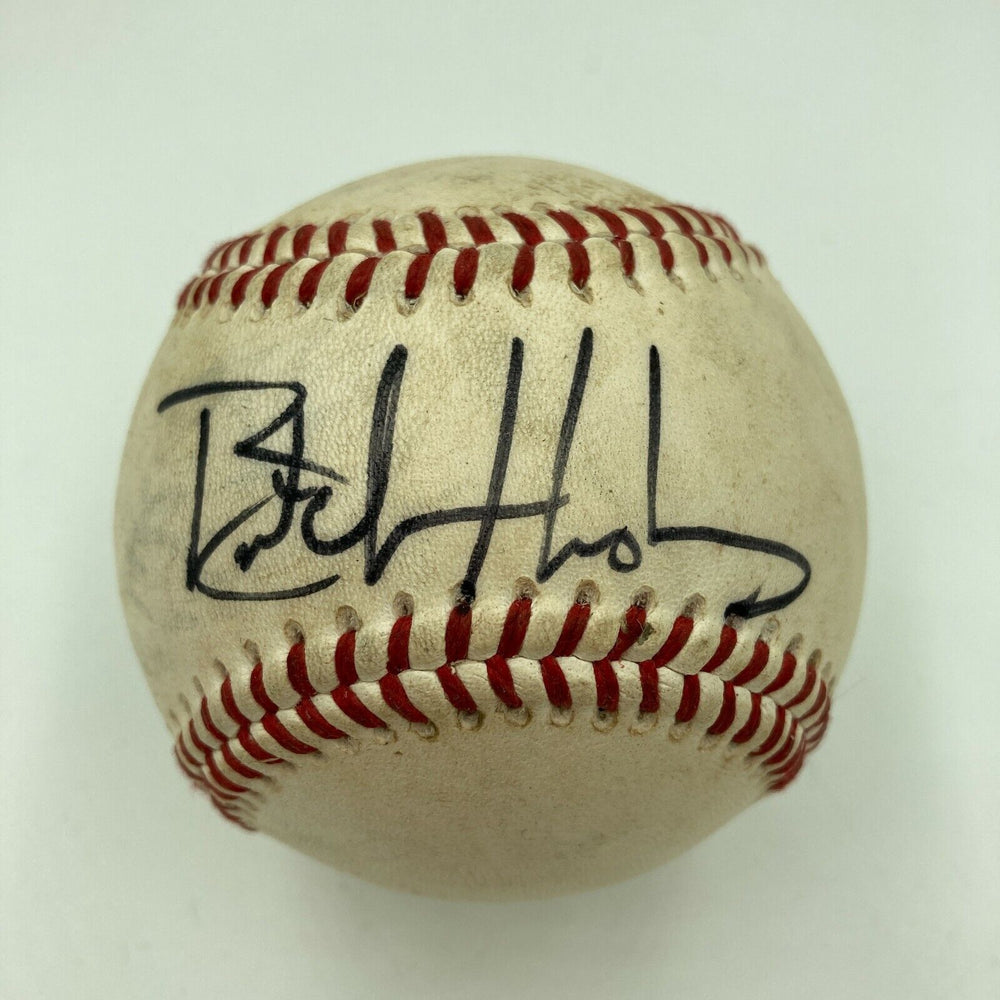 Butch Huskey Signed Autographed Game Used Minor League Baseball