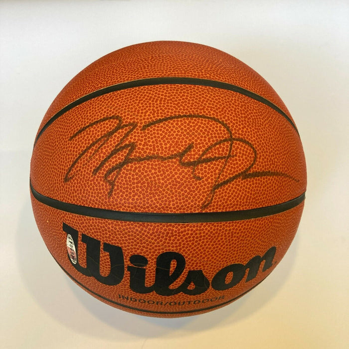Michael Jordan Signed Autographed Basketball UDA Upper Deck Hologram & JSA COA