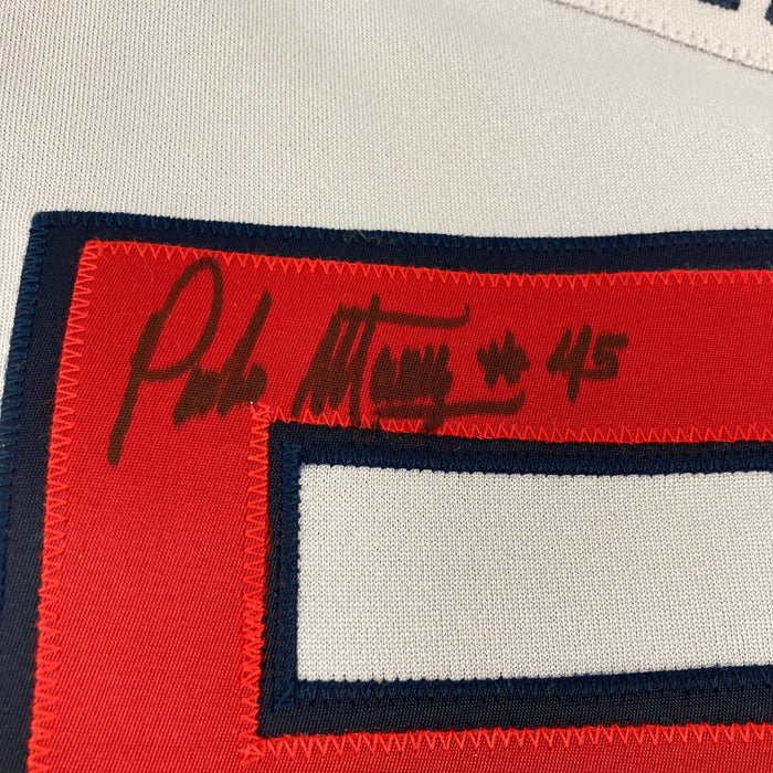 Pedro Martinez Signed 1990's Russell Boston Red Sox Authentic Jersey JSA COA