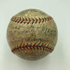 Babe Ruth & Lou Gehrig 1931 New York Yankees Team Signed Baseball JSA COA
