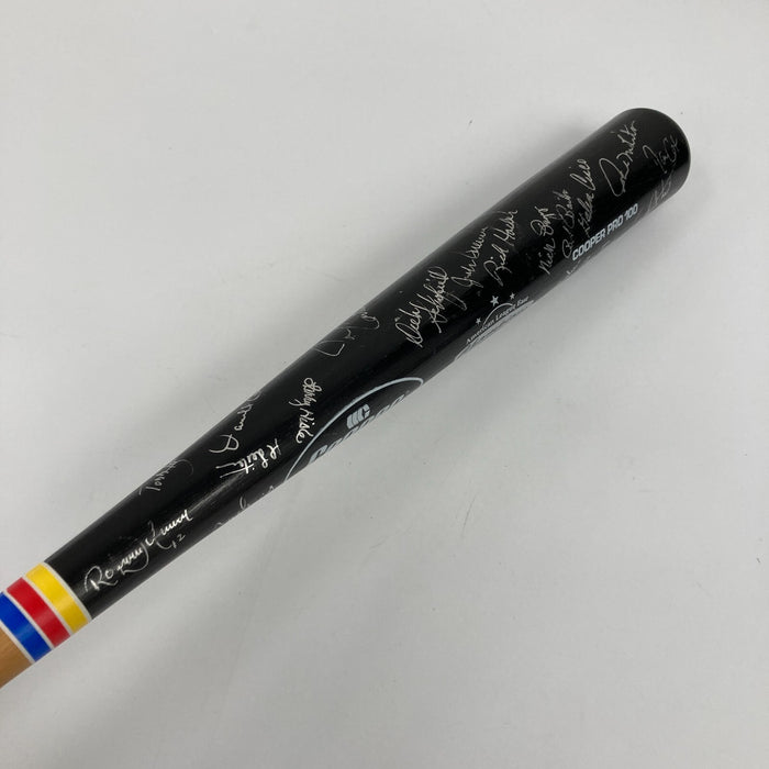 1993 Toronto Blue Jays World Series Champs Team Signed Baseball Bat JSA COA