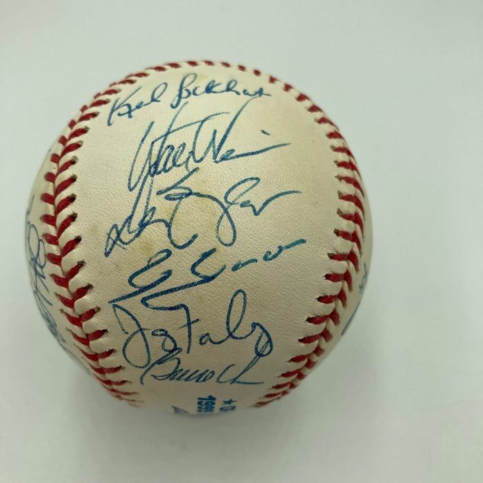1999 Atlanta Braves National League Champs Team Signed World Series Baseball