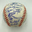 1998 New York Yankees World Series Champs Team Signed Baseball Derek Jeter JSA