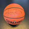 Larry Bird Signed Spalding Official NBA Game Basketball With Steiner COA
