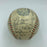 1930 Philadelphia Athletics A's World Series Champs Team Signed Baseball JSA COA