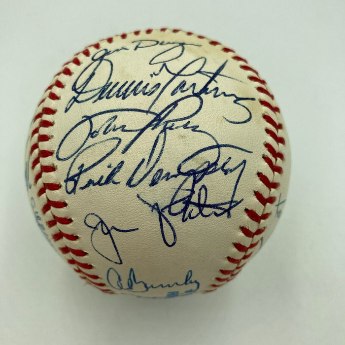 1983 Baltimore Orioles World Champions Team Signed Baseball Cal Ripken JSA