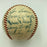 Beautiful Mickey Mantle Joe Dimaggio 1956 Yankees Multi Signed Baseball JSA COA