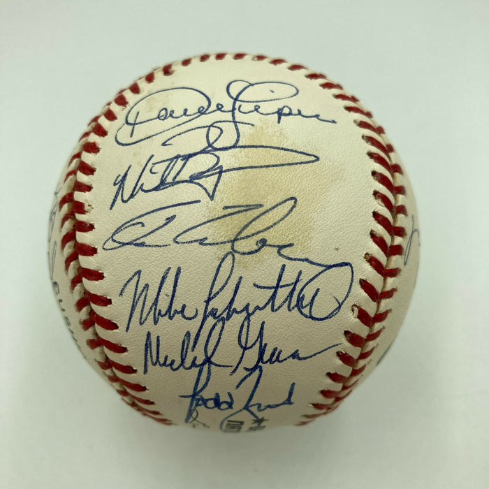 1995 Philadelphia Phillies Team Signed Official National League Baseball