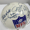 Johnny Unitas Joe Namath Len Dawson Hall Of Fame Multi Signed NFL Helmet JSA COA