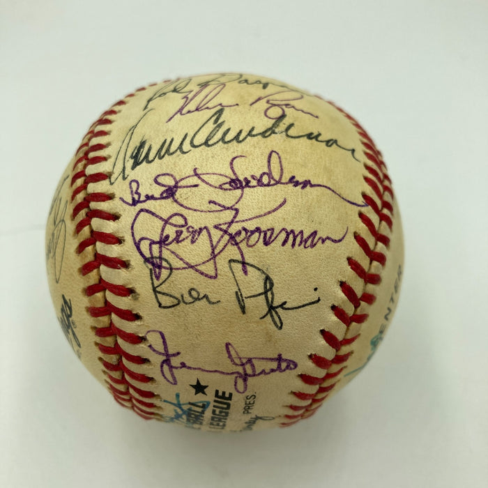 1969 New York Mets WS Champs Team Signed Baseball Tom Seaver Nolan Ryan JSA COA