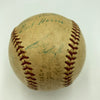 1963 Detroit Tigers Team Signed Official American League Baseball