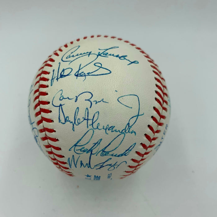 1988 All Star Game Signed Baseball Kirby Puckett George Brett Cal Ripken Jr JSA