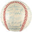 Beautiful 1958 Baltimore Orioles Team Signed American League Baseball  JSA COA