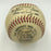 1960's Hugh Mulcahy Signed Baseball First Player Drafted In WW2 PSA DNA COA