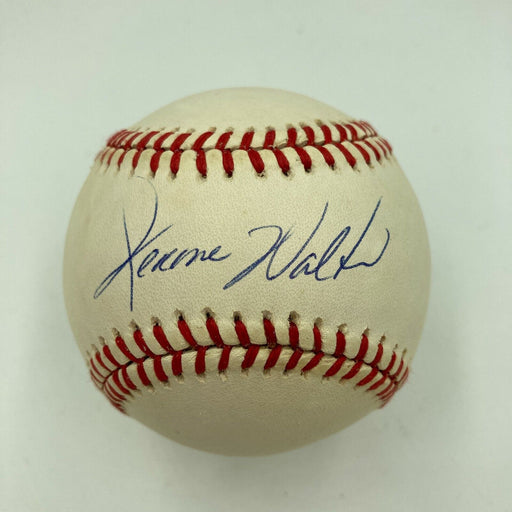 Jerome Walton Signed Autographed Official National League Baseball