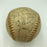 Babe Ruth Ty Cobb Cy Young Jimmie Foxx Tris Speaker HOF Signed Baseball PSA DNA