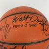 1984-85 Phoenix Suns Team Signed Game Used Spalding Official Basketball Beckett