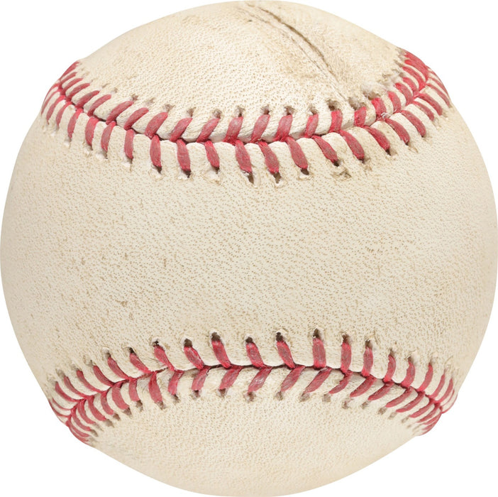 Justin Verlander's Game Used Baseball from 1-Hitter 08/26/2015 MLB Authentic