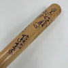 Willie Mays Yogi Berra Ernie Banks MVP Winners Signed Baseball Bat JSA COA