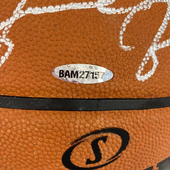 Michael Jordan Signed Spalding Official NBA Game Basketball UDA Upper Deck COA