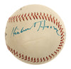 The Finest President Herbert Hoover Signed Baseball PSA DNA Graded MINT 9