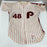 Willie Hernandez Shane Rawley Game Used Philadelphia Phillies Jersey MEARS A10