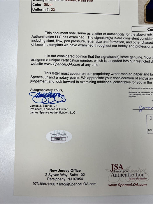 Lebron James #23 Signed Cleveland Cavaliers Adidas Game Model Jersey JSA COA