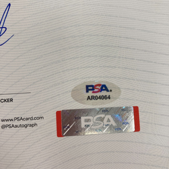 Ted Williams Signed Rawlings Big Stick Baseball Bat PSA DNA COA