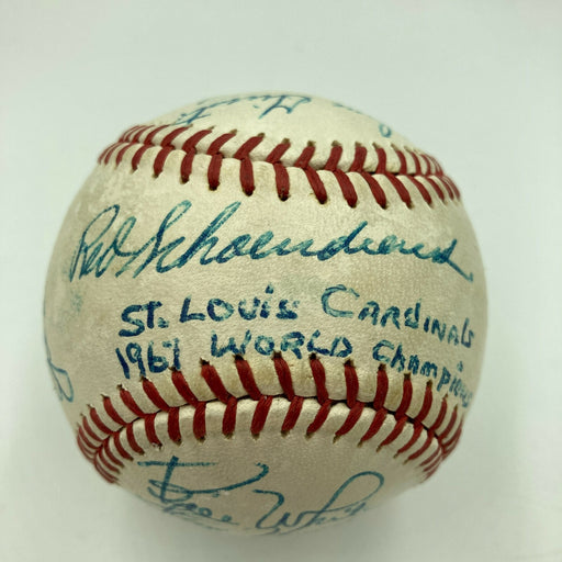 1969 St. Louis Cardinals Team Signed National League Baseball JSA COA