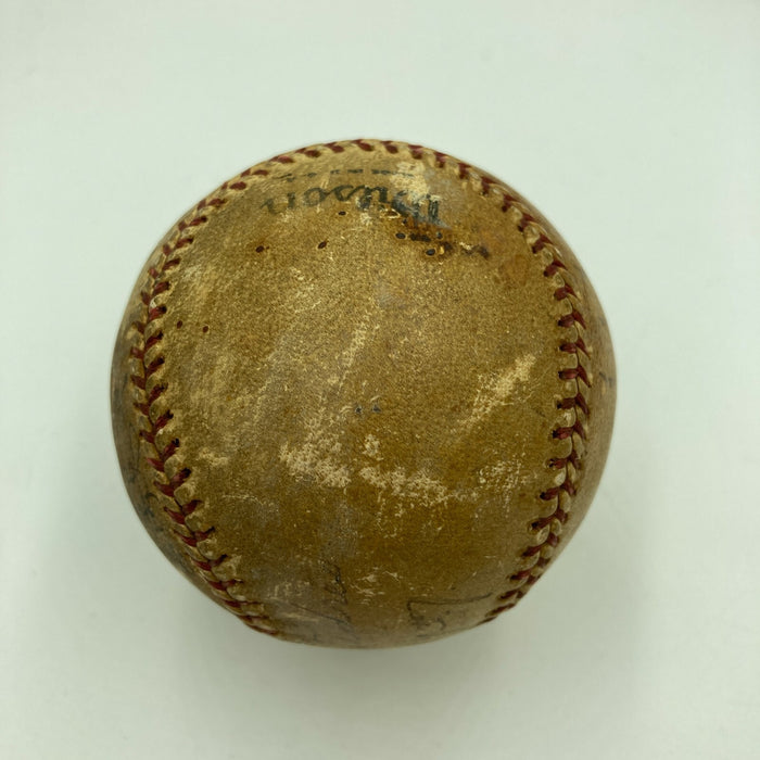 Earliest Known Ted Williams 1937 Minor League Champs Team Signed Baseball JSA