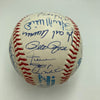 Stunning Mickey Mantle Joe Dimaggio 500 Home Run 3,000 Hits Signed Baseball