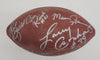 1972 Miami Dolphins Super Bowl Champs Team Signed Football JSA COA