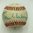 The Finest Baseball Commissioners Signed Baseball 11 Signatures JSA COA