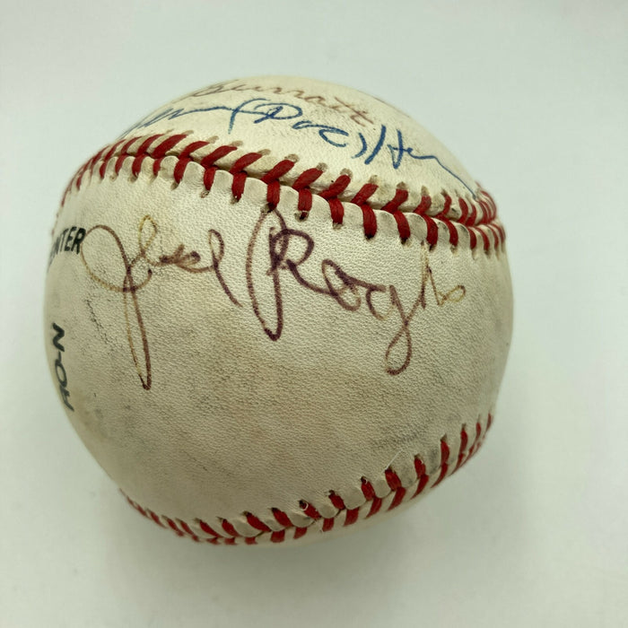 Buck O'neil Negro League Legends Multi Signed National League Baseball JSA