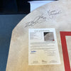 Lebron James "King James" Signed Full Size Backboard Nike Photoshoot JSA COA