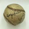 The Finest Babe Ruth Ty Cobb Walter Johnson 1925 HOF Signed Baseball PSA DNA