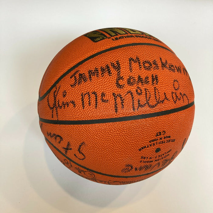 Roger Brown ABA Legend Hall Of Fame Class Of 1993 Signed Basketball JSA COA