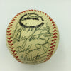 Beautiful 1981 New York Yankees American League Champs Team Signed Baseball JSA